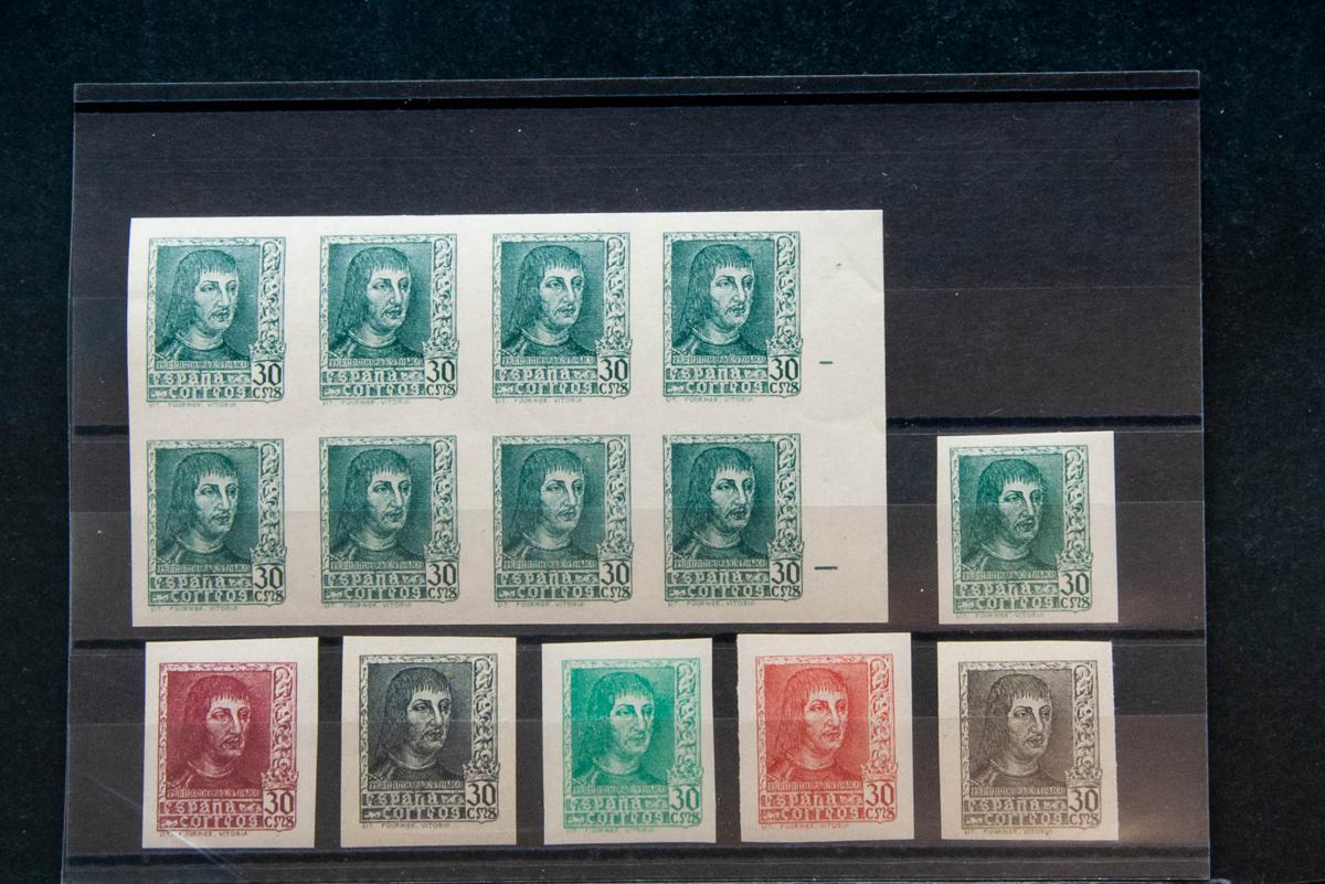 88 | Spanish Collection. Sets and stamps stock