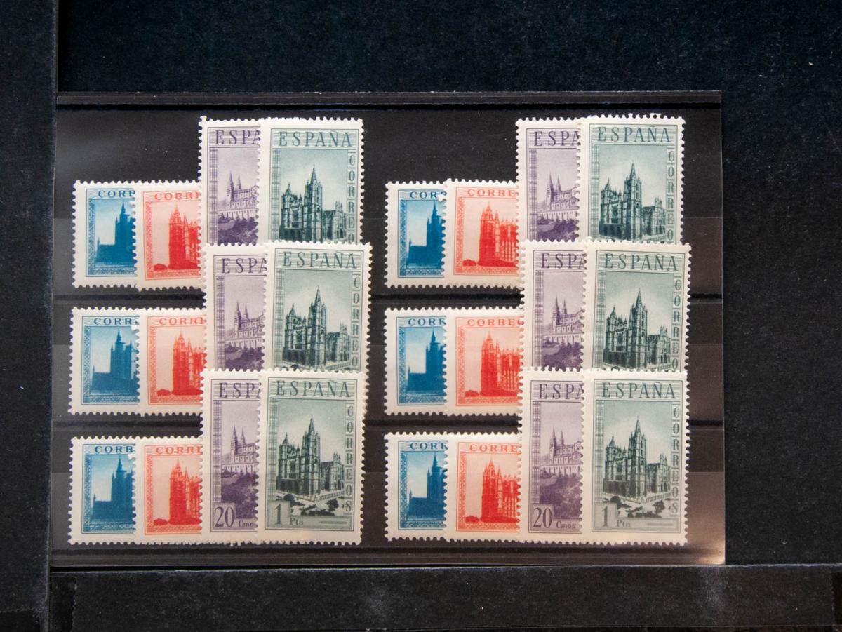 89 | Spanish Collection. Sets and stamps stock