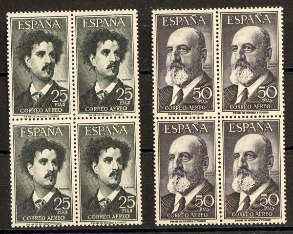 129 | Spanish Collection. Sets and stamps stock