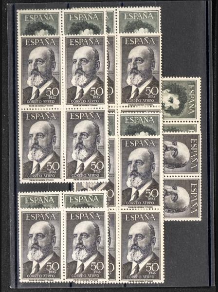 130 | Spanish Collection. Sets and stamps stock