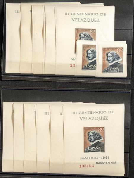 141 | Spanish Collection. Sets and stamps stock