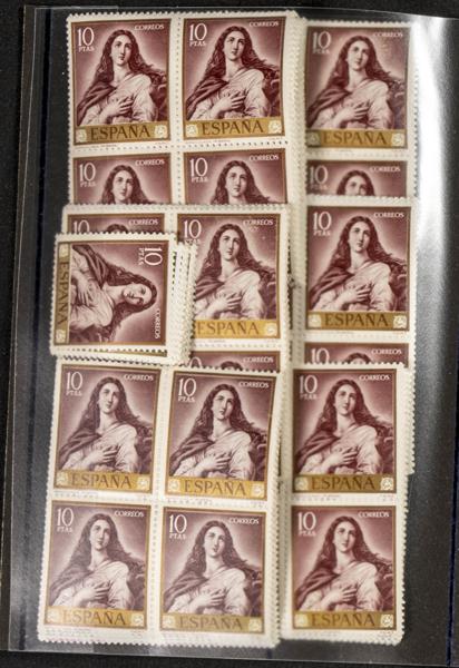 148 | Spanish Collection. Sets and stamps stock