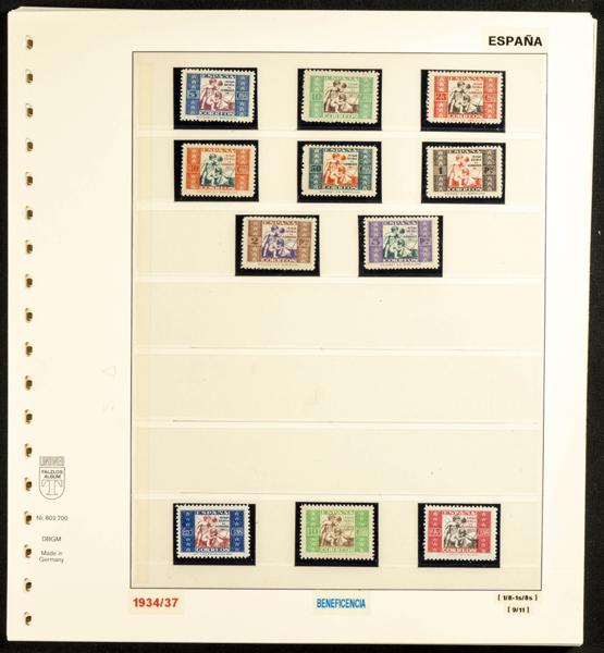 427 | Spanish Collection Various. Charity Stamp