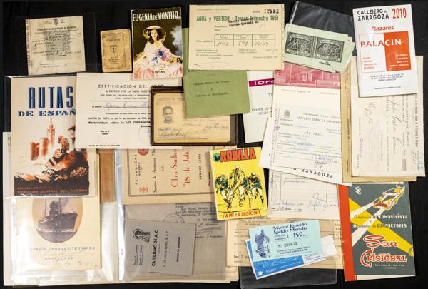 431 | Spanish Collection Various. Postal Fiscal Stamp