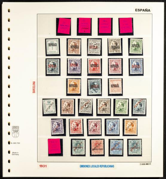 436 | Spanish Collection Various. Local Stamps