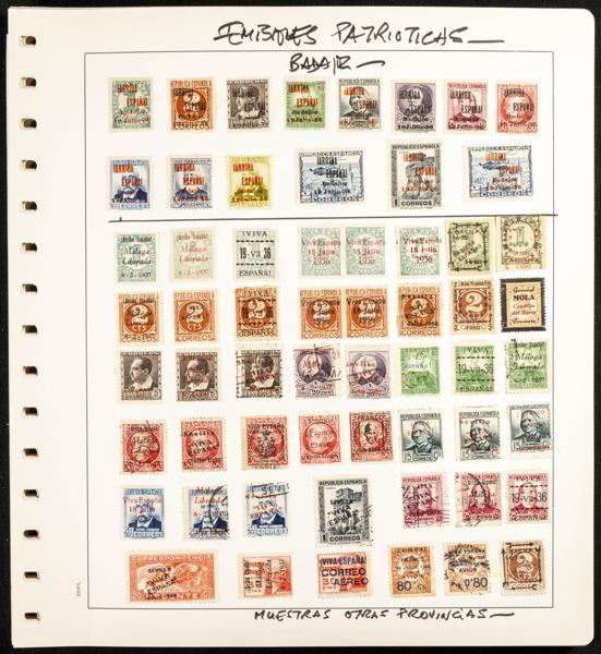 438 | Spanish Collection Various. Local Stamps