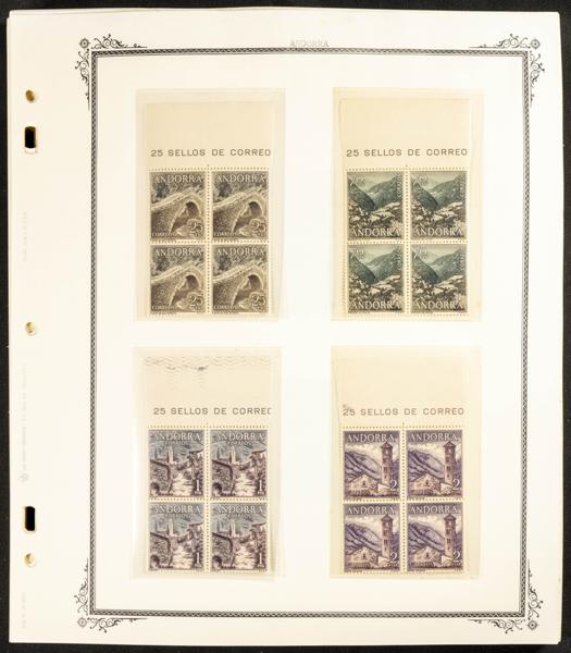 467 | Andorra. Lots and Collections. Colonies