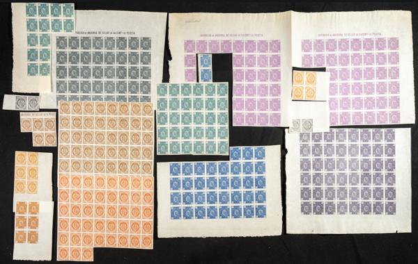 469 | Andorra. Lots and Collections. Colonies