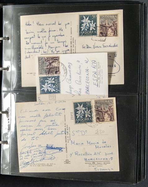 473 | Andorra. Lots and Collections. Colonies