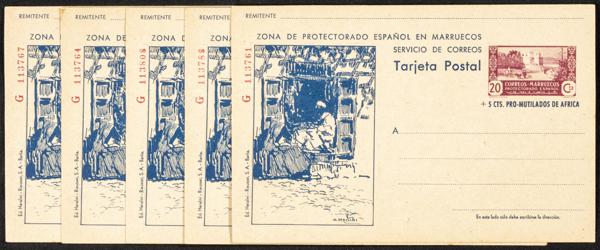 511 | Spanish Marocco. Lots and Collections. Colonies