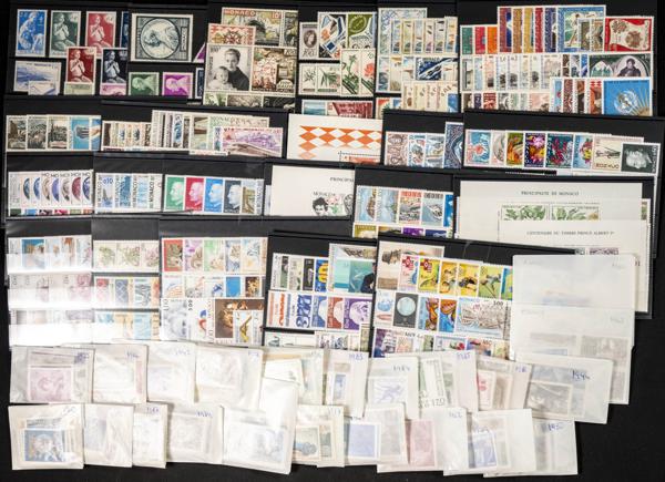 581 | Monaco. Lots and Collections.Worldwide