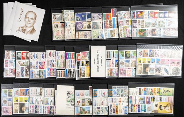 582 | Monaco. Lots and Collections.Worldwide