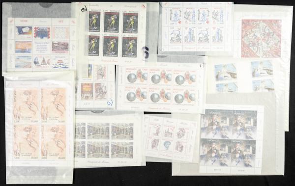 585 | Monaco. Lots and Collections.Worldwide