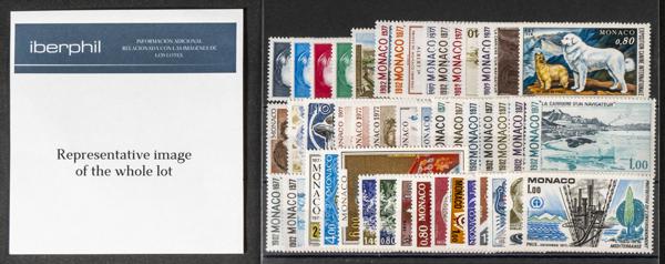 604 | Monaco. Sets and stamps stock