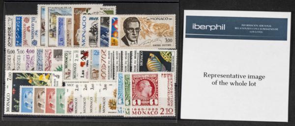 612 | Monaco. Sets and stamps stock