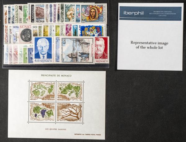 614 | Monaco. Sets and stamps stock