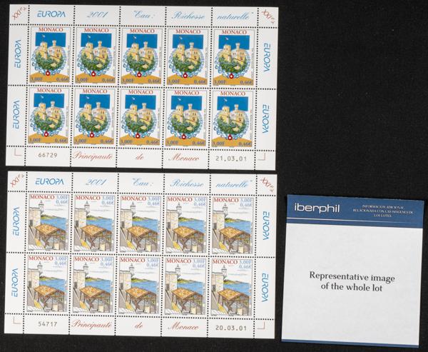 620 | Monaco. Sets and stamps stock