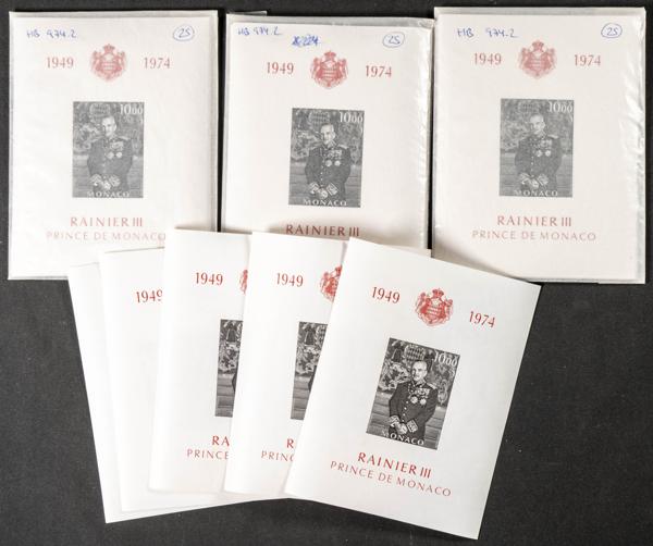 622 | Monaco. Sets and stamps stock