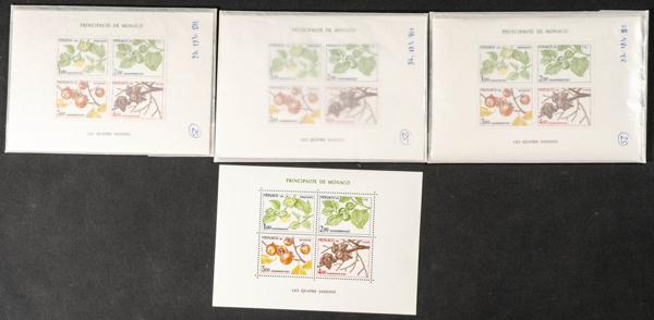 625 | Monaco. Sets and stamps stock