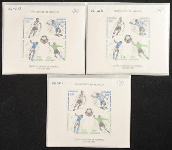 626 | Monaco. Sets and stamps stock