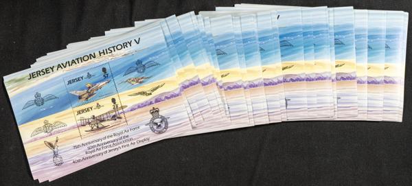 643 | Jersey. Sets and stamps stock