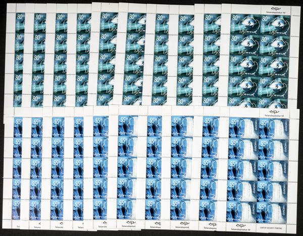 648 | Iceland. Sets and stamps stock