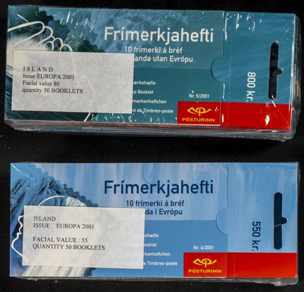 649 | Iceland. Sets and stamps stock