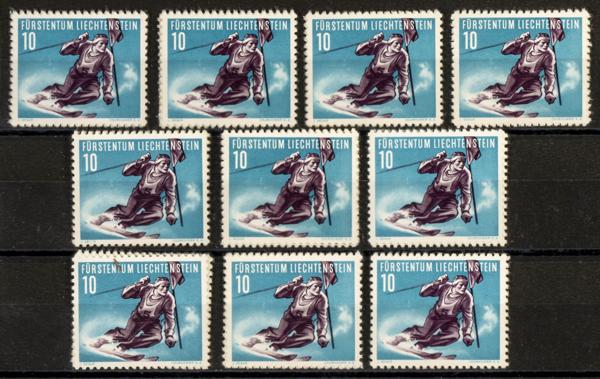 659 | Liechtenstein. Sets and stamps stock