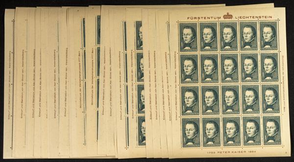 669 | Liechtenstein. Sets and stamps stock