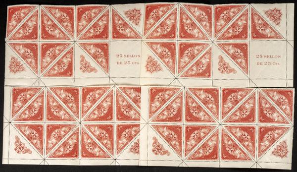 66 | Spanish Collection. Sets and stamps stock