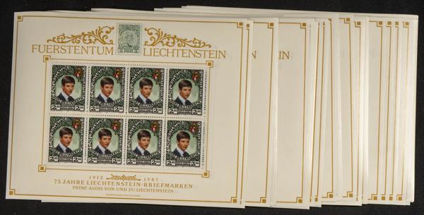 693 | Liechtenstein. Sets and stamps stock