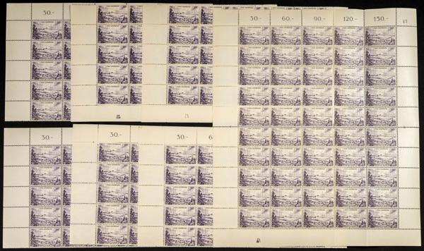 718 | Luxembourg. Sets and stamps stock