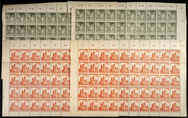 720 | Luxembourg. Sets and stamps stock