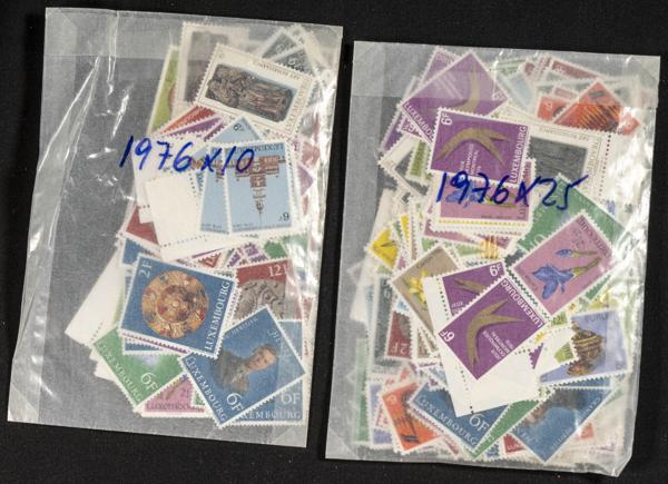 756 | Luxembourg. Sets and stamps stock