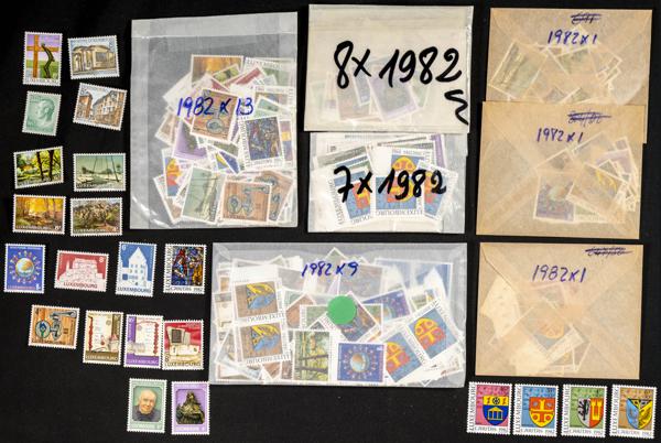 765 | Luxembourg. Sets and stamps stock