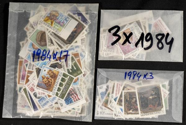 769 | Luxembourg. Sets and stamps stock