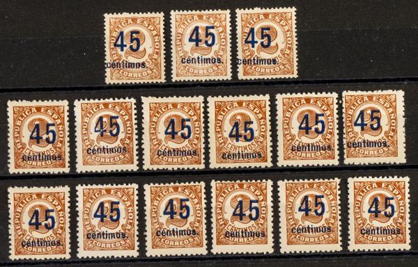 76 | Spanish Collection. Sets and stamps stock