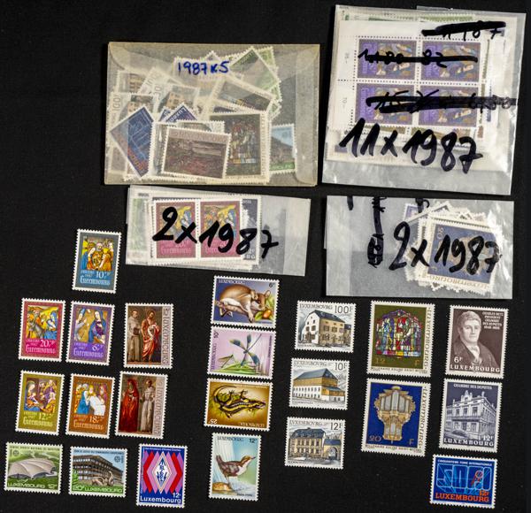 774 | Luxembourg. Sets and stamps stock
