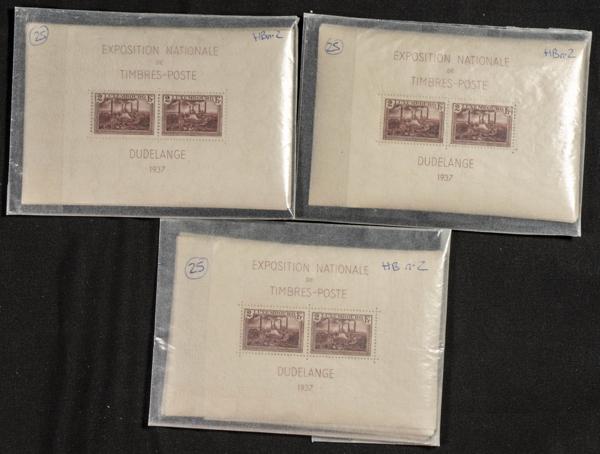 781 | Luxembourg. Sets and stamps stock