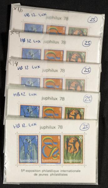 783 | Luxembourg. Sets and stamps stock