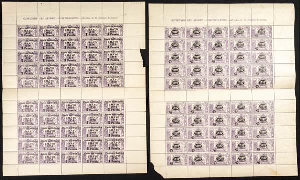 78 | Spanish Collection. Sets and stamps stock