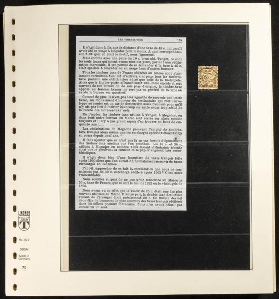 791 | French Marocco. Lots and Collections.Worldwide