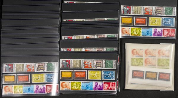 819 | Netherlands. Sets and stamps stock