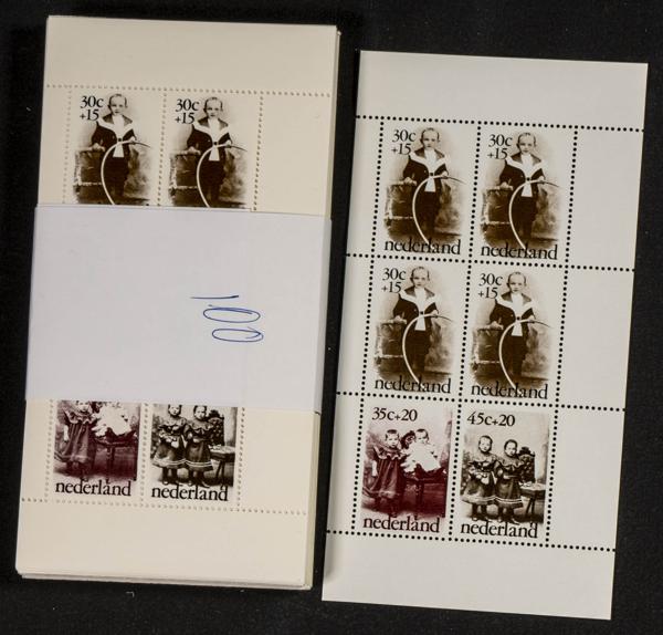 853 | Netherlands. Sets and stamps stock