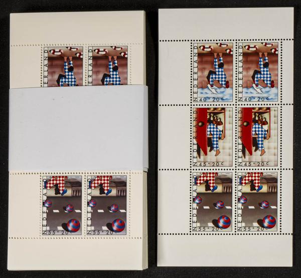 857 | Netherlands. Sets and stamps stock