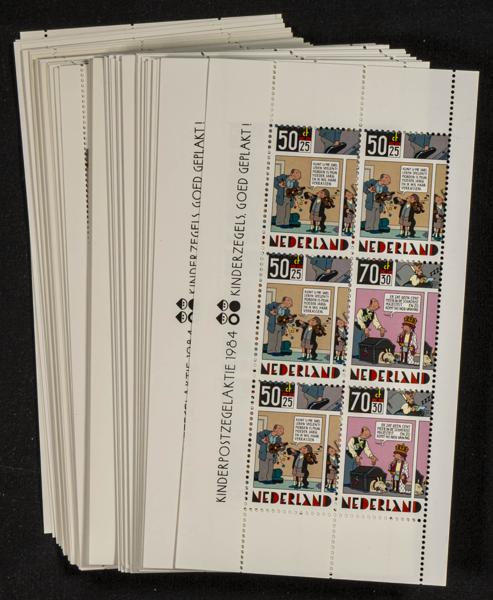 867 | Netherlands. Sets and stamps stock