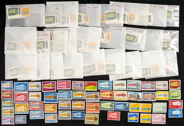 982 | Theme Europa. Sets and stamps stock