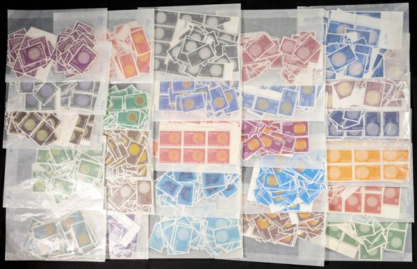 983 | Theme Europa. Sets and stamps stock