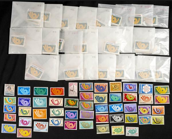 985 | Theme Europa. Sets and stamps stock