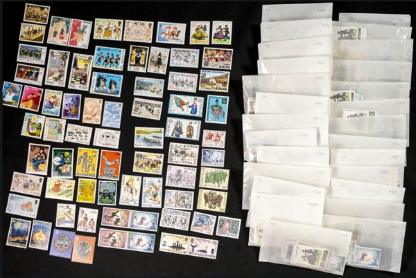 992 | Theme Europa. Sets and stamps stock